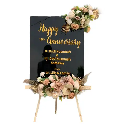 Papan Bunga Akrilik Kayan Hulu