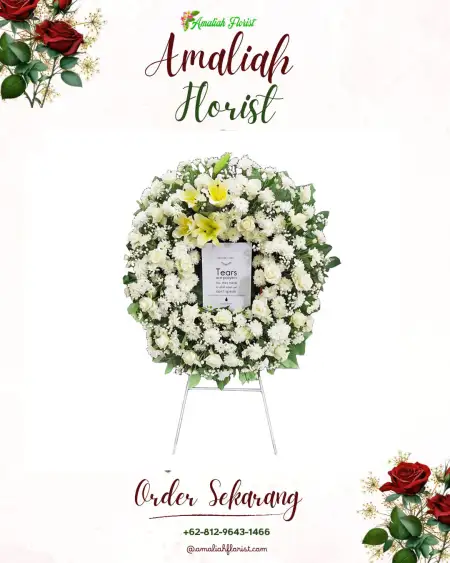 Krans Bunga Duka Kayan Hulu